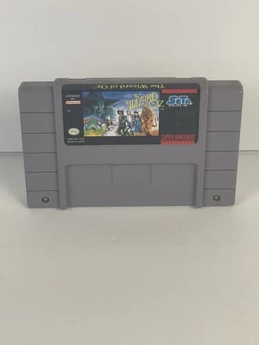 The Wizard Of Oz Super Nintendo SNES 1992 Video Game Only Tested & Working Retro