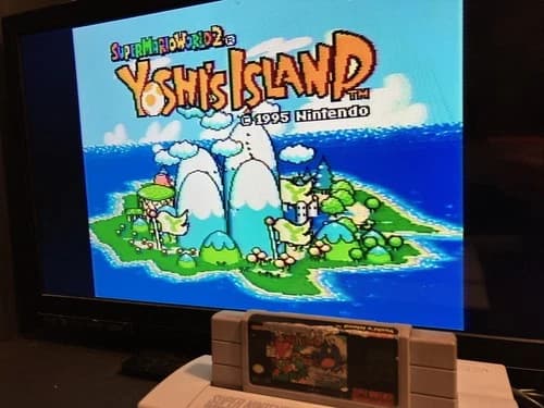 Super Mario World 2: Yoshi's Island (Entertainment System, 1995) Good Battery