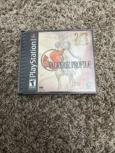 Valkyrie Profile Sony PlayStation PS1 Authentic! Tested and working!