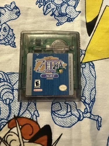 The Legend Of Zelda: Oracle Of Ages (Nintendo Gameboy Color) - GBC Cartridge