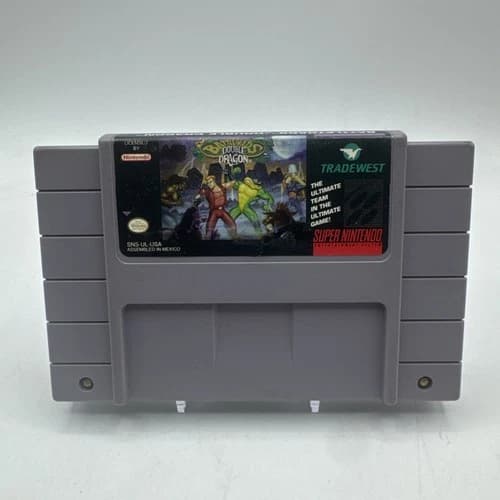 Battletoads Double Dragon (Nintendo SNES, 1993) Authentic Cartridge Only Tested