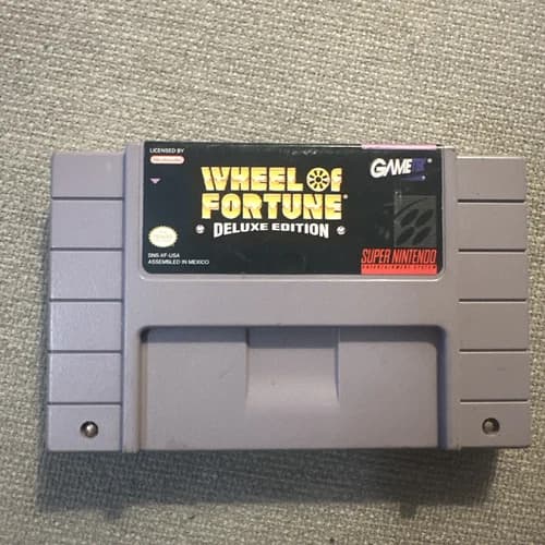 Wheel of Fortune -- Deluxe Edition (Super Nintendo Entertainment System, 1993)