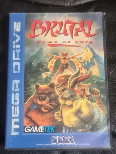 Brutal Paws Of Fury Sega Mega Drive