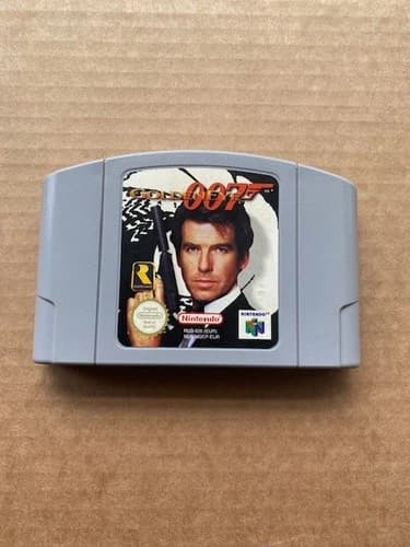 N64 GOLDENEYE GAME TESTED AND WORKING NINTENDO 64