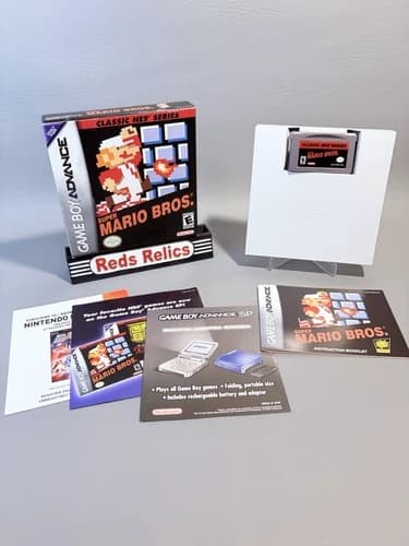 Super Mario Bros. Classic NES Series (Nintendo Game Boy Advance, 2004) GBA CIB