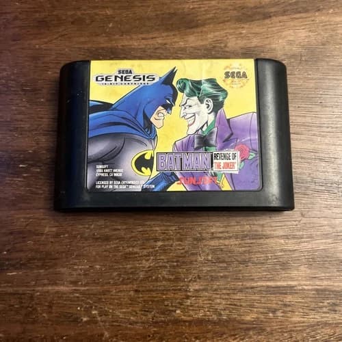Batman Revenge of the Joker (Sega Genesis) Tested - Authentic