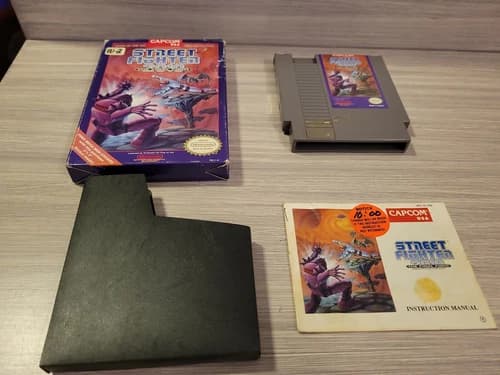 Street Fighter 2010: The Final Fight (Nintendo NES, 1990) Complete in Box