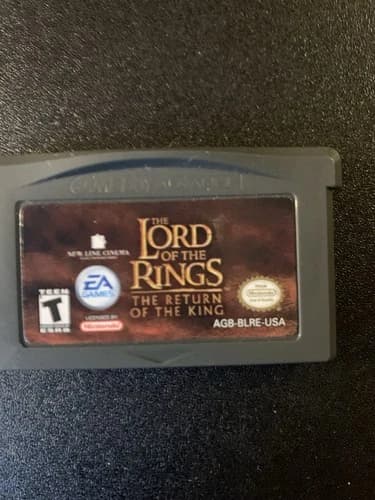 Lord Of The Rings Gameboy Advance “The Return Of The King”