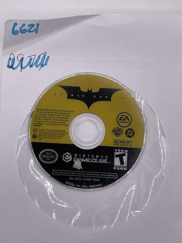 Batman Begins (Nintendo GameCube, 2005) Resurfaced Disc Only - No Track 6621
