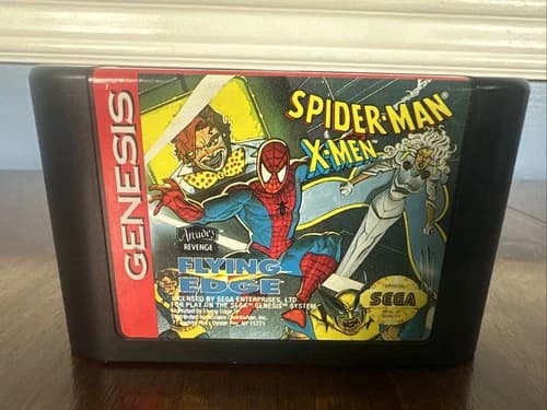 Spider-Man/X-Men: Arcade's Revenge (Sega Genesis, 1993) Tested