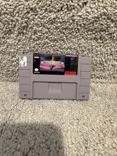 Vintage 1994 BRAIN LORD RPG Super Nintendo SNES Game by Enix