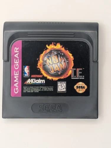 NBA Jam T.E. - Sega Game Gear, Authentic OEM Cartridge, Next Day Shipping