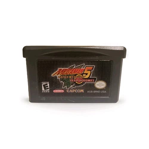 Mega Man Battle Network 5: Team Colonel Game Boy Advance GBA Authentic NINTENDO