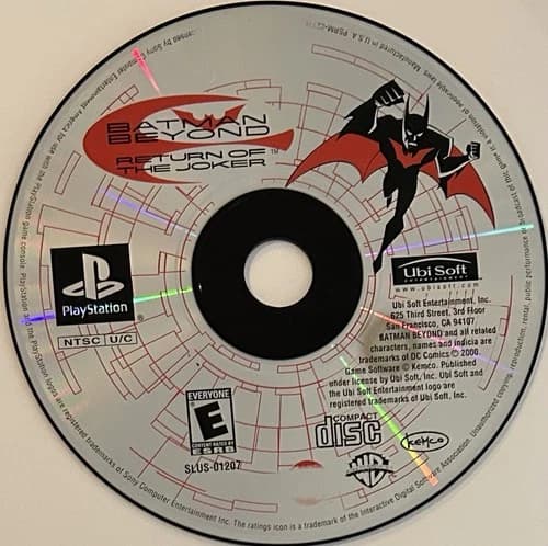 Batman Beyond: Return of the Joker (Sony PlayStation 1, PS1) DISC ONLY | M8