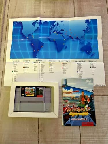 Aerobiz Supersonic (Super Nintendo Entertainment System, 1995)