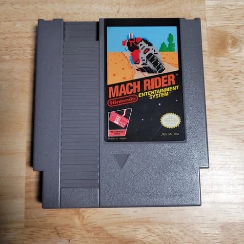 Mach Rider Nintendo Entertainment System, 1985 NES - Tested