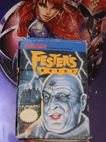 Nintendo NES Game Fester’s Quest 🏜🐍🏜