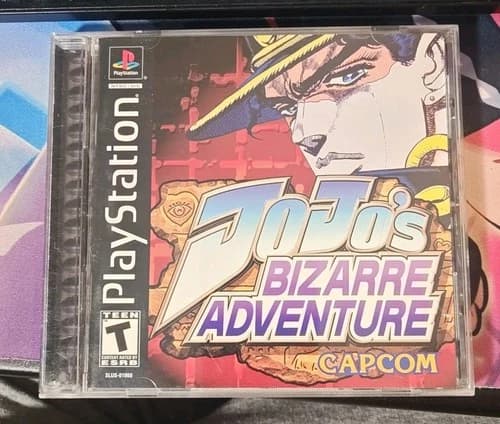 JoJo's Bizarre Adventure Capcom PlayStation 1 PS1 Complete w/ Manual