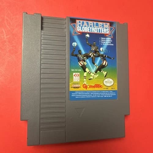 Harlem Globetrotters Nintendo NES 100% Authentic Tested Cartridge Only
