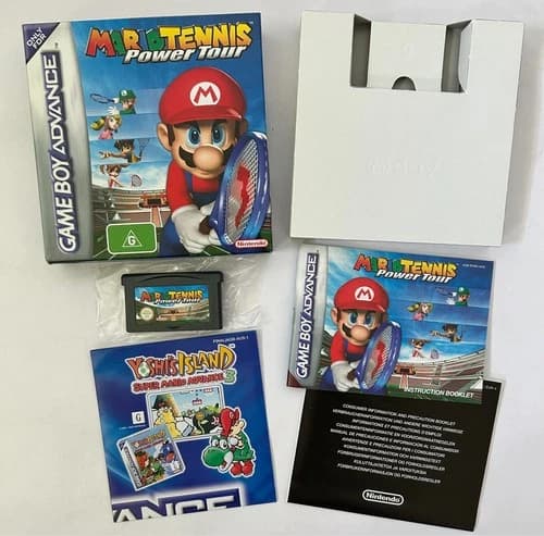 Mario Tennis Power Tour - Nintendo Game Boy Advance - Complete in box - GBA 2005