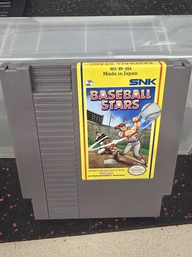 Baseball Stars SNK (Nintendo Entertainment System) NES TESTED *SHIPS SAME DAY!