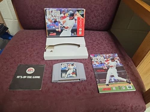 All-Star Baseball 99 N64 Nintendo 64 Complete CIB Tested