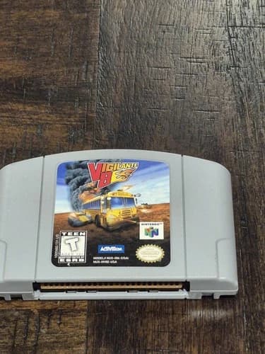 Vigilante 8 N64 Game (RARE) (Great Condition) Tested