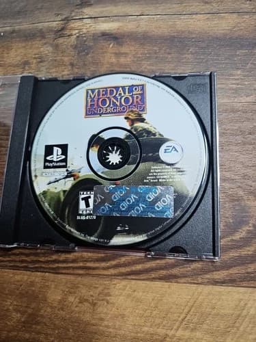 Medal of Honor: Underground (PlayStation 1, 2000) PS1 Game Disc Only ~ Trl8#60