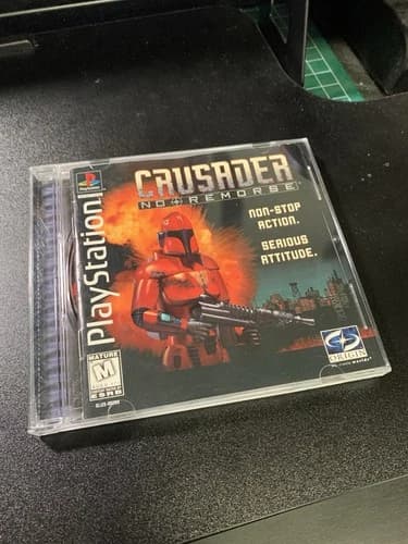 Crusader: No Remorse PlayStation 1 PS1 Complete CIB Tested Working