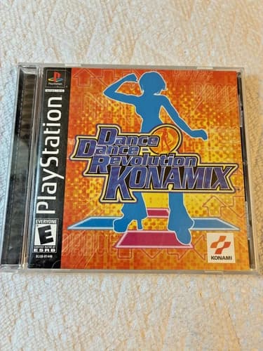 PS1 Playstation One, Dance Dance Revolution Konamix Complete
