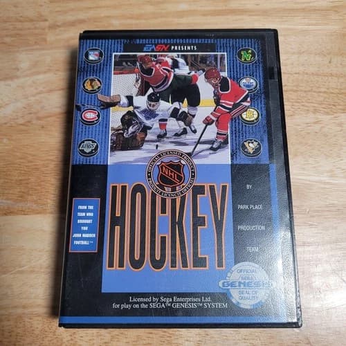 NHL Hockey Sega Genesis, 1991 CIB w Manual – Tested