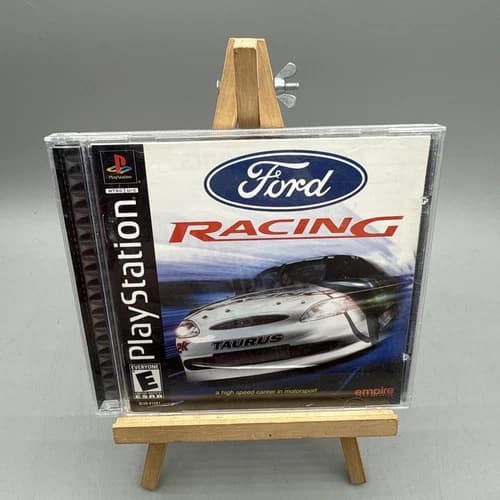 Ford Racing -Sony PlayStation PS1- CIB Complete Tested Video Game