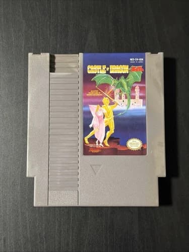 Castle of Dragon (Nintendo Entertainment System, 1990) Tested & Working!