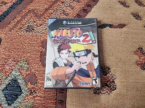 Naruto: Clash of Ninja 2 (Nintendo GameCube, 2006) Tested & Working! Ships FAST