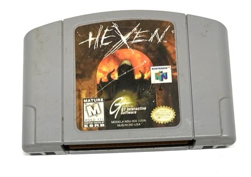Hexen (Nintendo 64, 1997) N64 TESTED