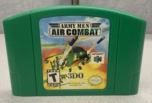 VTG Army Men: Air Combat (Nintendo N64, 2000) Authentic Cart Only