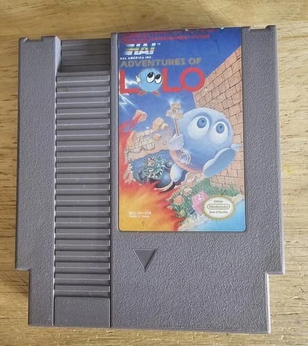 Adventures of Lolo (Nintendo Entertainment System, 1989) NES Cart Only
