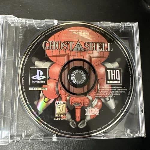 Ghost in the Shell 1997 Sony PlayStation PS1 LOOSE DISC ONLY