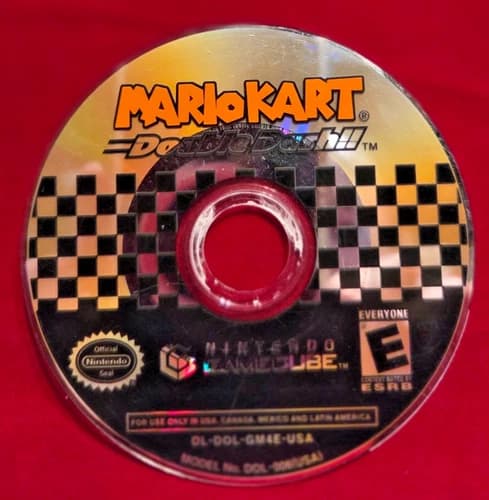 Mario Kart Double Dash (Nintendo GameCube, 2003) Disc only - Not Loading - As is