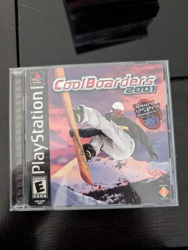Sony PlayStation 1 PS1 CIB COMPLETE TESTED Cool Boarders 2001