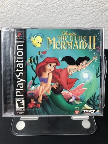 The Little Mermaid II Playstation 1 CiB 2000 Disney THQ Adventure Tested