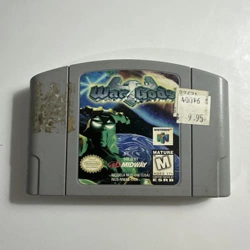 War Gods (Nintendo 64, N64, 1997) Cart Only - Tested