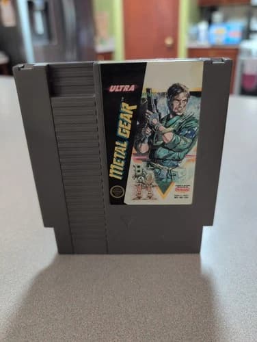 Nintendo Entertainment System NES Metal Gear Tested Combine Ship