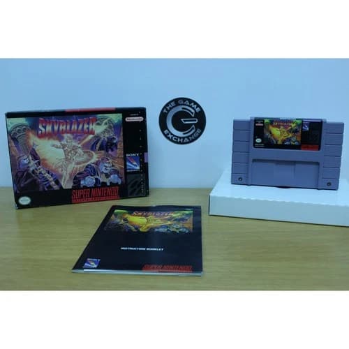 Skyblazer SNES CIB Complete