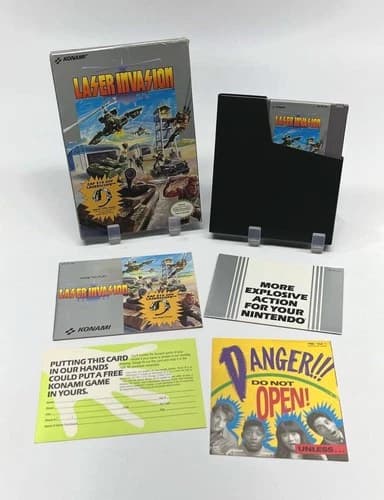 Laser Invasion - Nintendo Entertainment System NES