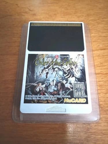 Dungeons & Dragons: Order of the Griffon (TurboGrafx-16, 1992) TESTED WORKING