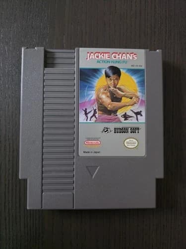 Jackie Chan's Action Kung Fu Nintendo NES minty