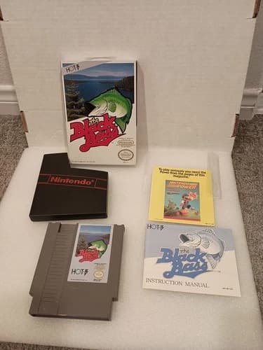 Black Bass (Nintendo Entertainment System, 1989) Complete CIB