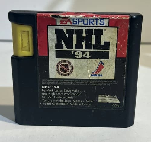 NHL '94 (Sega Genesis, 1993) Cartridge Only *TESTED/WORKS*