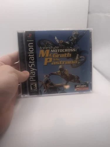 Freestyle Motocross McGrath vs. Pastrana PlayStation 1 PS1 Complete in Box